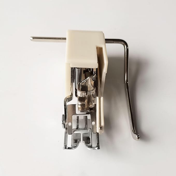 HONEYSEW Even Feed Walking Foot with Quilting Guide Sewing Machine Presser Foot (5mm) 214875014 for Brother Singer Janome