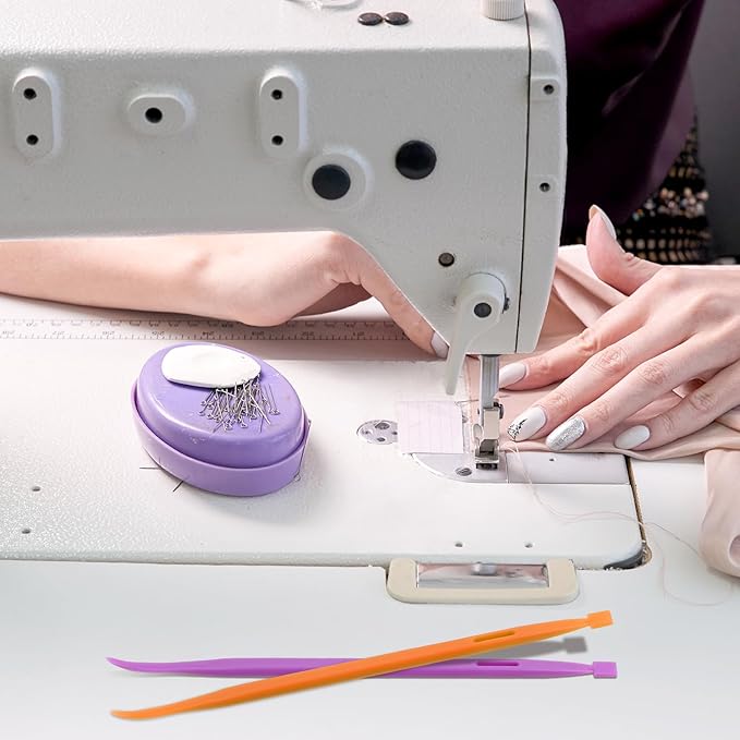 5pcs That Purple Thang Sewing Tools with Bag, Multifunctional Sewing Accessories for Sewing Craft Projects, Quilting Supplies for Sewing Kit Projects Use (5 Color)