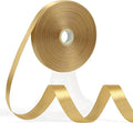 60 Yards Champagne Gold Ribbon 5/8 Inch, Solid Gold Satin Ribbon for Gift Wrapping, Crafts, Flower Bouquet, Wedding, Baby Shower, Festival, Christmas, Halloween