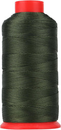 Heavy Duty Bonded Nylon 66 Sewing Thread 420D/3 T135#138 750 Yards for Canvas Furniture Upholstery Leather Goods Leather Footwear Outdoors(660, 420D/3)