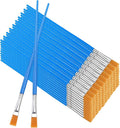 400 Pack Small Paint Brushes, 1/4 inch Flat Tip Nylon Hair Paint Brushes for Acrylic, Crafts, Watercolor
