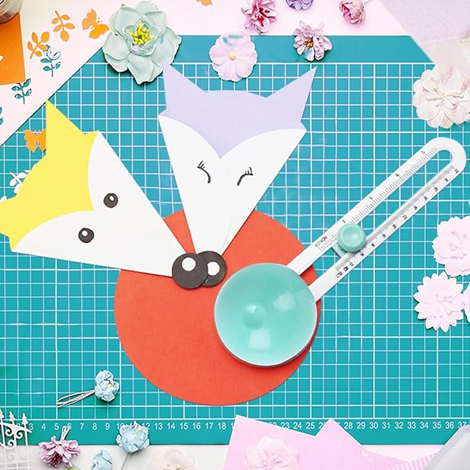 Craft Circle Cutter, Compass Circle Cutter for Paper Circular Cutting Tool for Cardstocks