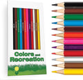 Colors & Recreation-Themed Colored Pencil Set for Fans of Parks & Rec | Set of 12 Parody Pencils with Clever Show References | Each Pencil Foil-Stamped with Fun Quotes | Ideal Gift