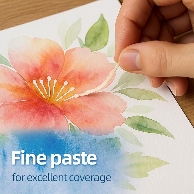 Falling in Art Watercolor Medium, Art Masking Fluid for Watercolor Painting and Art Projects 75ml