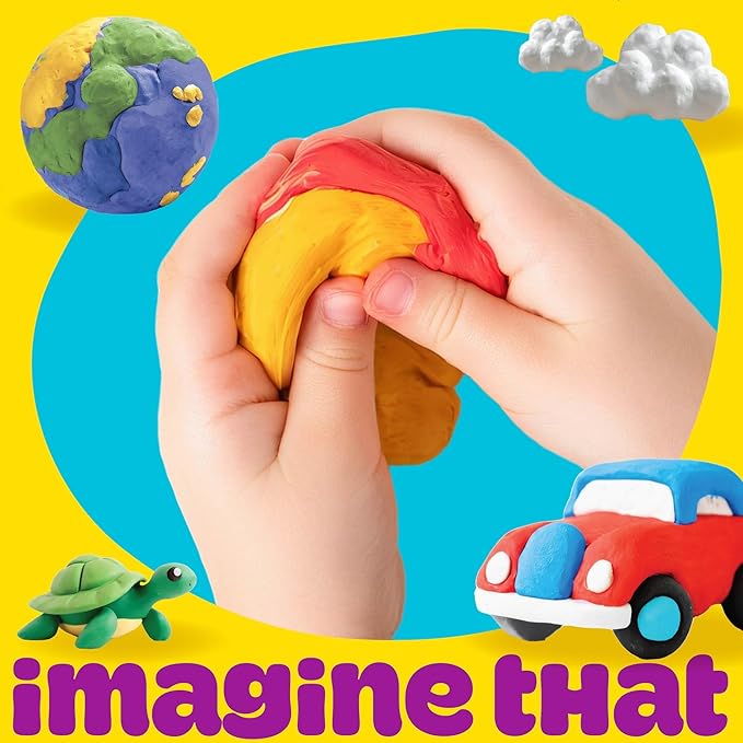 Play-Doh Air-Dry Clay Scented Variety Pack, Air Dry Clay for Kids, Modeling Clay for Kids, Arts & Crafts Gift, Craft Supplies, Molding & Sculpting Clay