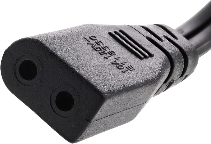 Power Cord for Janome Sewing Machines (653524007) - Fits Janome MC6600, HD9, MC9500P, MC6500, and More