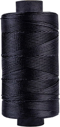 Big Kizzy Black 250m Nylon Thread for Hair Extensions, Sew in Human Hair Weft and Wigs - Non-Slip and Comfortable Hold for Hand and Machine Tied Weft