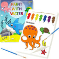 Paint with Water for Toddlers Ages 3-5 - Water Coloring Books for Kids - Toddler Arts and Crafts for Boys - Girl Project for 5 4 3 Year Old - Watercolor Painting Book - Kid Art Supplies Craft Kit