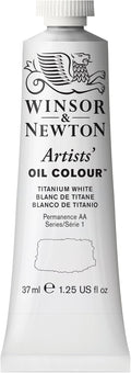 Winsor & Newton Artists' Oil Color, 37ml (1.25 oz) Tube, Titanium White
