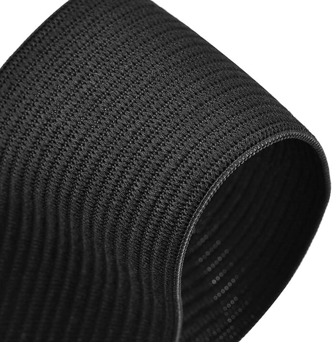 EBOOT 1 Pcs Elastic Spool (3/2 Inch X 11 Yard,Black)