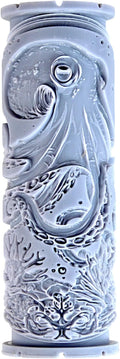 Octopus Clay Texture Roller (4") - Ocean Set #01 - Embossing Pattern Roller for Polymer & Ceramic Clay, Pottery & Crafts