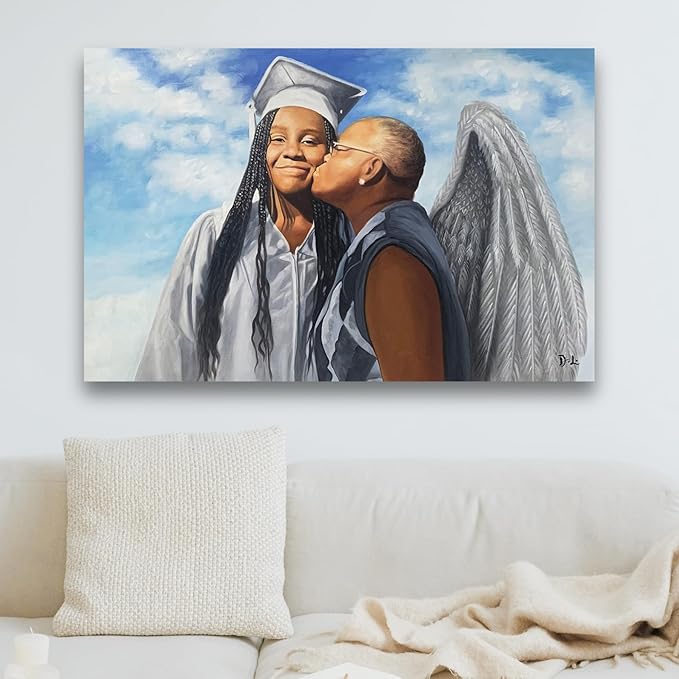 Paint Your Life Custom Hand-Painted Oil Portrait from Photo to Painting