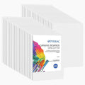 Gotideal Canvas Boards for Painting, 40pcs 12x16 Primed Canvas for Painting, Bulk Painting Canvas for Kids and Adults, White Blank Canvas Panels for Acrylic, Oil, Pour Art Supplies