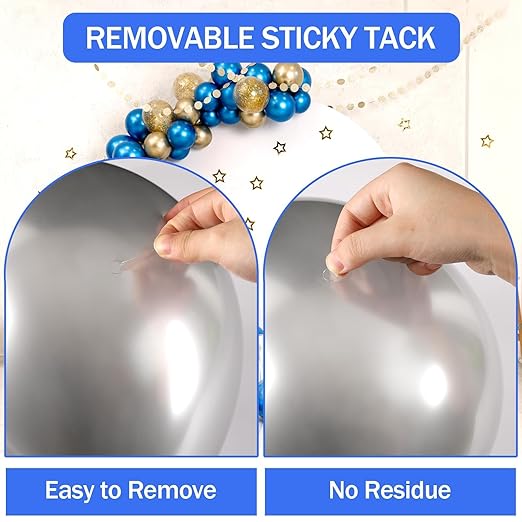 JANYUN 560 Pcs Double Sided Sticky Dots Removable Square Putty Clear Double Sided Tape for Crafts No Trace Sticky Tack Adhesive Tape (Square10 mm)