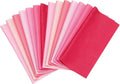 PATIKIL Cotton Fabric Bundles, 14 Pcs 8 x 8 Inch Fat Quarter Solid Color Precut Fabric Squares for Sewing Patchwork Quilting DIY Crafts, Pink
