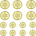 14 Pieces Matte Gold Metal Blazer Button Set 15mm 20mm for Blazers, Suits, Sport Coats, Sewing, Uniform, Jackets (MBM39)