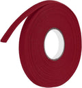 MECCANIXITY 2/5 Inch Double Fold Bias Tape Polyester Continuous Bulk Bias Tape for Sewing,Seaming Quilting Hemming Binding Crafts (Wine Red 10 Yards)