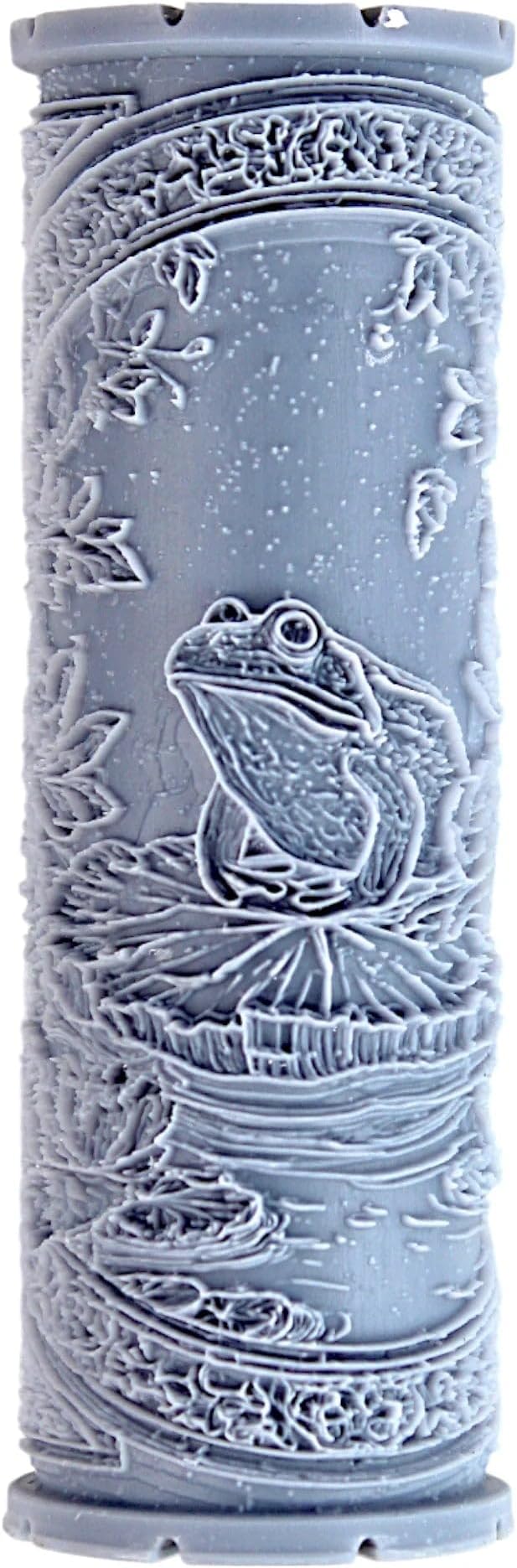 Frog Clay Texture Roller (4") - Freshwater Set #01 - Embossing Pattern Roller for Polymer & Ceramic Clay, Pottery & Crafts