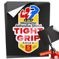 Strong Self-Stick Adhesive Magnetic Sheets 5 Pcs (8.5"x11"/22x28cm) – Customizable Magnetic Paper for Photo, Magnet Stickers, Labels, Crafts; for Fridge, Lockers, Whiteboards, Office, Projects