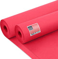 24" x 1200" (100 ft) Red Kraft Paper Roll (Value Pack of 2), 45 lbs Thickness, Made in USA Colored Kraft Paper for School, Bulletin Board - Odorless, Non-Toxic, Safe for Kids