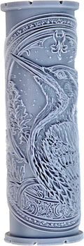 Woodpecker Clay Texture Roller (4") - Bird Set #02 - Embossing Pattern Roller for Polymer & Ceramic Clay, Pottery & Crafts
