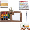 Watercolor Kit, Watercolor Set, Mini Watercolors Set, Pocket Artist Watercolors Travel Sets, Travel Water Color Kit