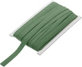 MECCANIXITY 1/2 Inch Double Fold Bias Tape Continuous Bulk Cotton Bias Tape for Sewing Seaming Quilting Hemming Binding Crafts (Army Green 25 Yards)
