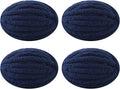 Chunky Yarn for Hand Knitting, No7 Thick Yarn, 250Grams 32Yards, Pack of 4, Perfect for Knitters and Crafters (Navy Blue)