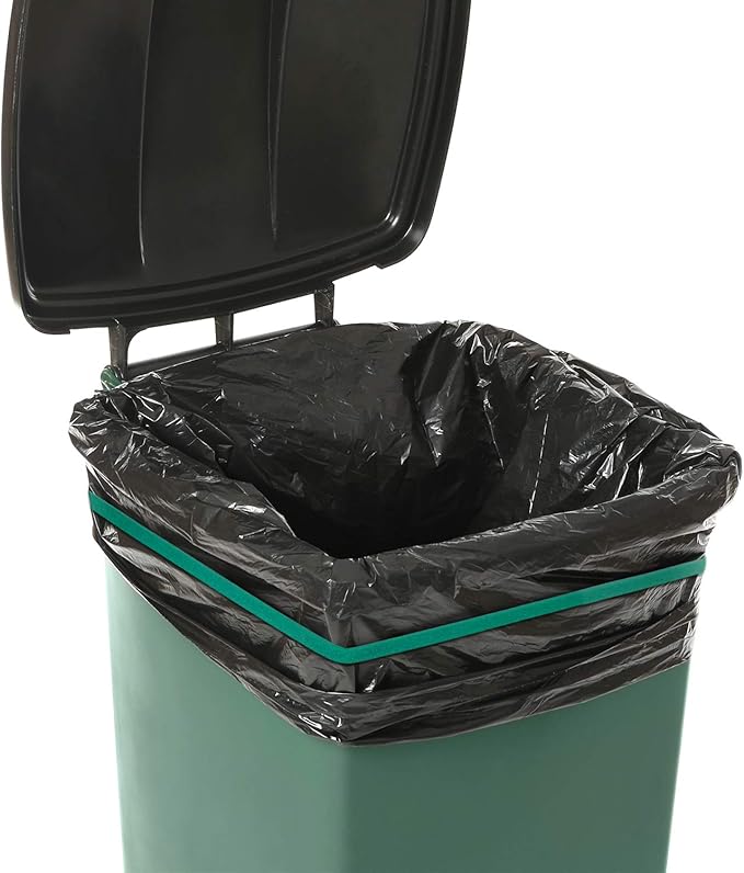 Shappy 6 Pieces Rubber Bands for 95-96 Gallon Trash Can Large Trash Can Rubber Band 30'' Adjustable Garbage Bin Elastic Cord to Hold Garbage Bag in Place for Home Kitchen Office School Indoor Outdoor