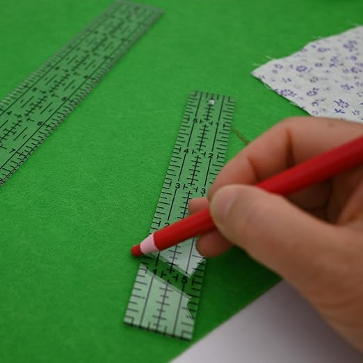 Sewing Rulers,Quilting Rulers Fabric Cutting Ruler 4pcs(1x6,3x17,1.5x17,1.5x10inch)