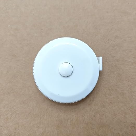 4 Pack Retractable Measuring Tape，60-Inch 1.5 Meter Tape Measures Dual Sided Flexible Ruler for for Body Measurements Craft Fabric Cloth Tailor Sewing Weight Loss (White&Black)