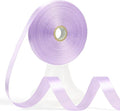 60 Yards Light Purple Satin Ribbon 5/8 Inch, Polyester Fabric Ribbon for Gift Wrapping, Crafts, Flower Bouquet, Wedding, Baby Shower, Easter, Christmas, Halloween