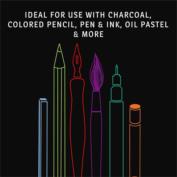Bienfang Sketch Pad 8.5x11 Inch, (2-Pack) 100 Sheets of 60lb 90gsm Art Paper, Spiral Bound Sketch Book Drawing Notebook
