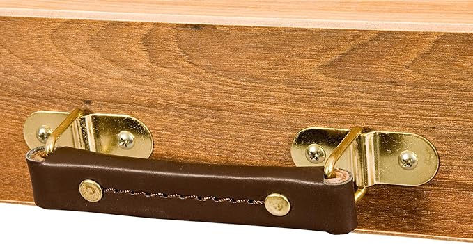 Jerry's Artarama Bob Ross Master Artist Oil Paint Set Includes Wood Art Supply Carrying Storage Case Sketchbox w/Palette