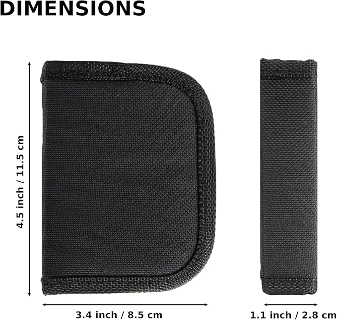 VEPKOIT Military Survival Sewing Kit, Portable Sewing Kit with Buttons for Men or Women, Small Repair Tools with Zipper Closure in Durable Nylon Case for Travel Field Emergency (Black)