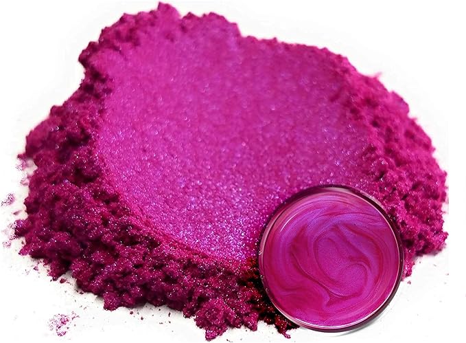 Eye Candy Pigments Premium Purple Mica Powder - Wisteria Purple (50gr) - for Epoxy, Resin, Soap, Paint, Woodworking, Acrylic Pouring, Bath Bombs, Fishing Lures - DIY Arts and Crafts Additive