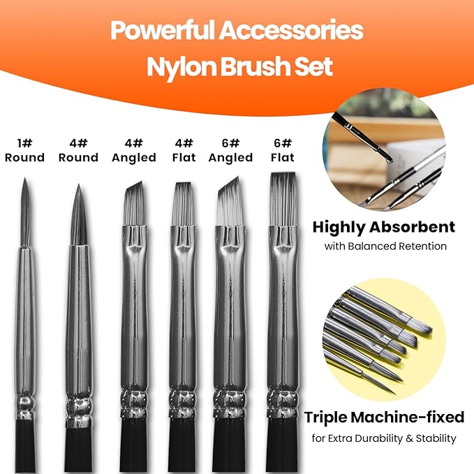 Watercolor Paint Set, 100 Colors, Travel Water Colors kit with 9 Brushes, 3 Swatch Cards, Palette set Including Metallic and Accessories Art Supplies Gifts for Beginners, Artists, Adults and Hobbyists