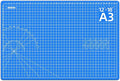 DIYSELF Cutting Mat 12in×18in, Cutting Mats for Crafts, Self Healing Cutting Mat A3, Fabric Cutting Mats Double Side for Sewing, Quilting, Craft Mat for Desktop