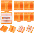 Honoson 6 Pieces Paper Cutter Replacement Blades Paper Trimmer Blades Refill Craft Cutting Replacement Blades for A4 Cutter(Orange)