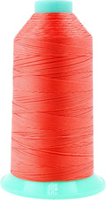 Mandala Crafts Size 277 840D T270 Bonded Nylon Thread - Coral 800 YDs Tex 270 Heavy Duty Sewing Threads for Leather, Jeans, Weaving, Outdoor Marine Upholstery
