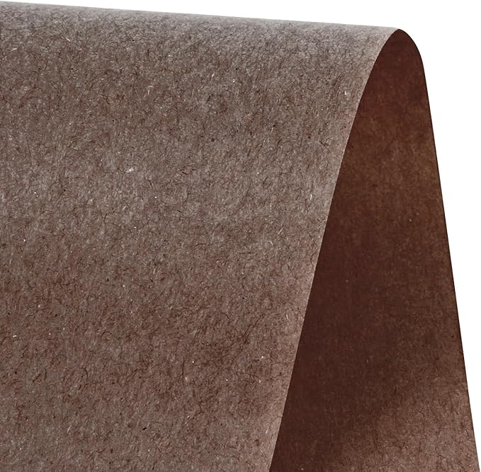 RUSPEPA Chocolate Brown Kraft Paper Roll - 12 inches x 100 feet - Natural Recyclable Paper Perfect for Crafts, Art, Small Wrapping, Packing, Postal, Shipping, Dunnage & Parcel