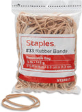 Staples Economy Rubber Bands Size #33 1/4 lb.