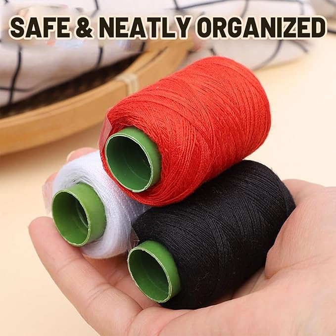 37PCS Sewing Tool Set, Needles Thread Hand Repair Tools, Multi-Purpose Needle and Thread Kit, Portable DIY Hand Made Craft Set, Sewing Working Kit for Beginners, Sew Supplies Gifts