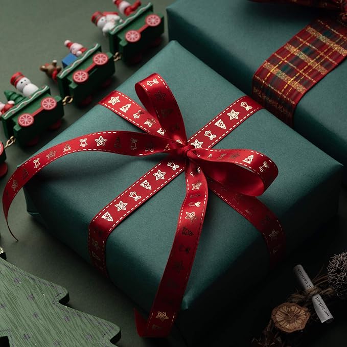 RUSPEPA Green Kraft Paper Roll - 18 inches x 100 feet - Recyclable Paper Perfect for for Crafts, Art, Wrapping, Packing, Postal, Shipping, Dunnage & Parcel
