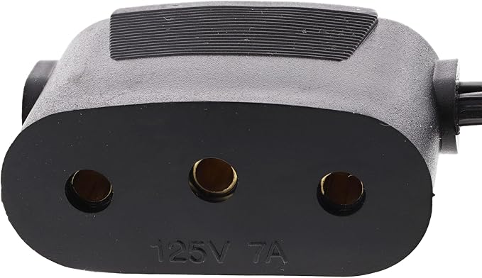 Power Cord for Singer Sewing Machines (#122) - Fits Singer 401A, 15-91, 301, 201 and More