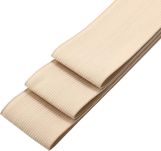 EBOOT 1 Pcs Elastic Spool (2 Inch X 11 Yard,Beige)