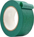 WOD MTC5 Colored Masking Tape, Green, 2 inch x 60 yds. Colorful Teacher Painters Tape for Fun DIY Art & Crafts, Lab Labeling, Writable & Classroom Decorations