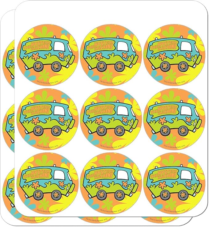 Scooby-Doo The Mystery Machine Planner Calendar Scrapbooking Crafting Stickers