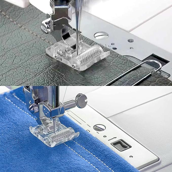 Low Shank Roller Presser Foot for Singer, Brother, Janome, Juki, Babylock, Elna, Kenmore, White, Necchi, Simplicity, Euro-Pro, New Home, and More Sewing Machines