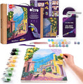 OKTO Art Kit Lemon Weekend | Arts & Crafts DIY Painting with Modeling Claу | Claу Kit for Painting | Painting Kits for Adults for Home Decoration Clay for Adults